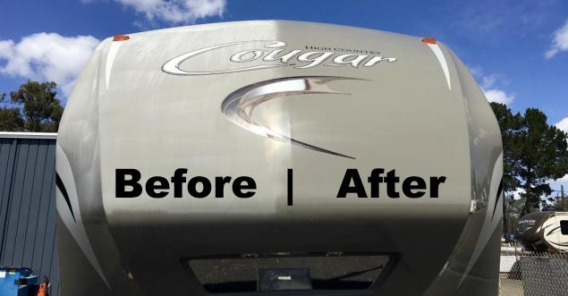 Buffing: Before / After